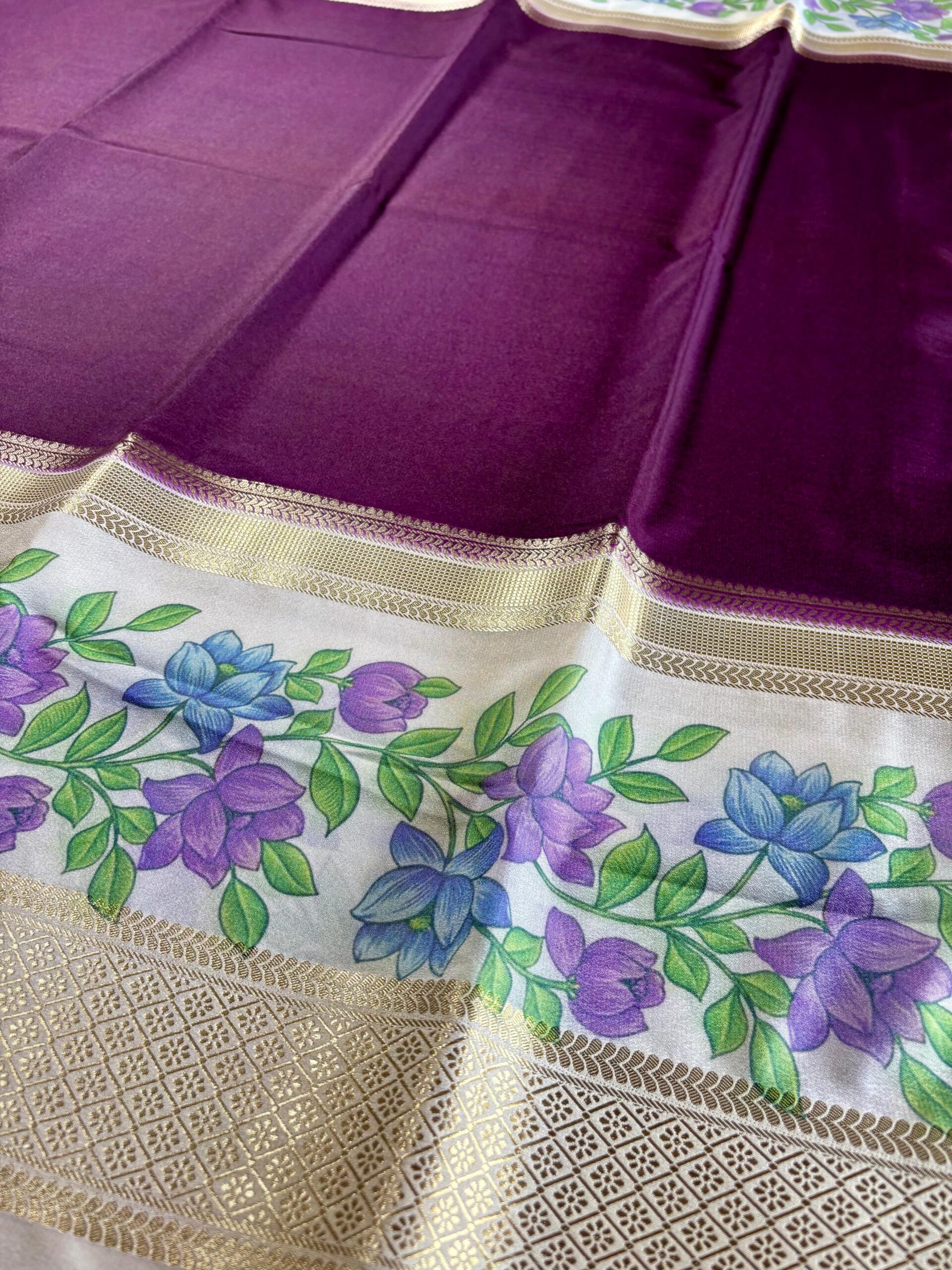 Premium Mysore Crepe Digital Print - Image 3