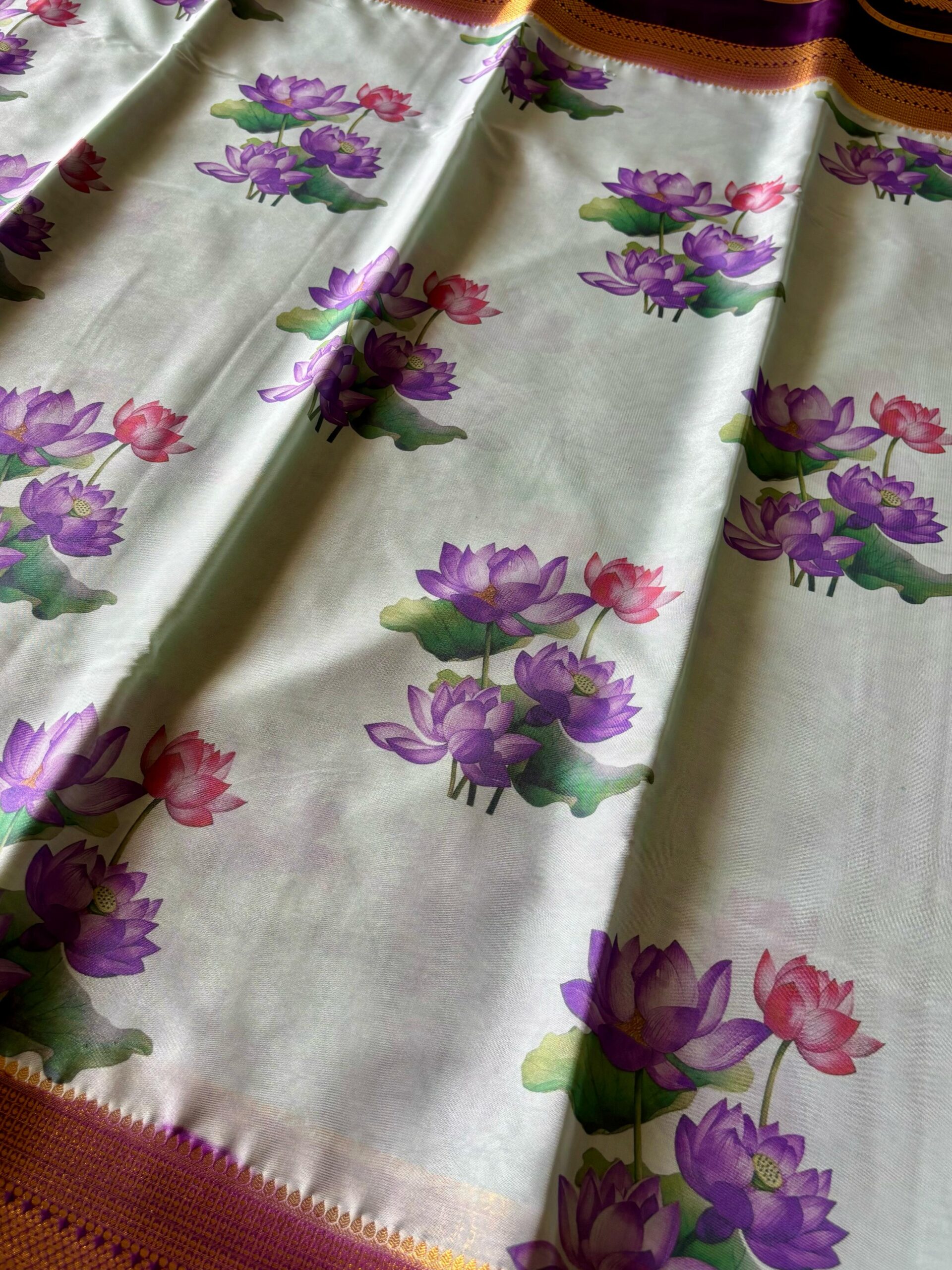 Semi Mysore Crepe Digital - Image 2