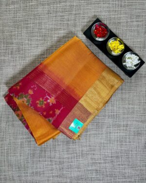 Dupion Handloom Ikkat