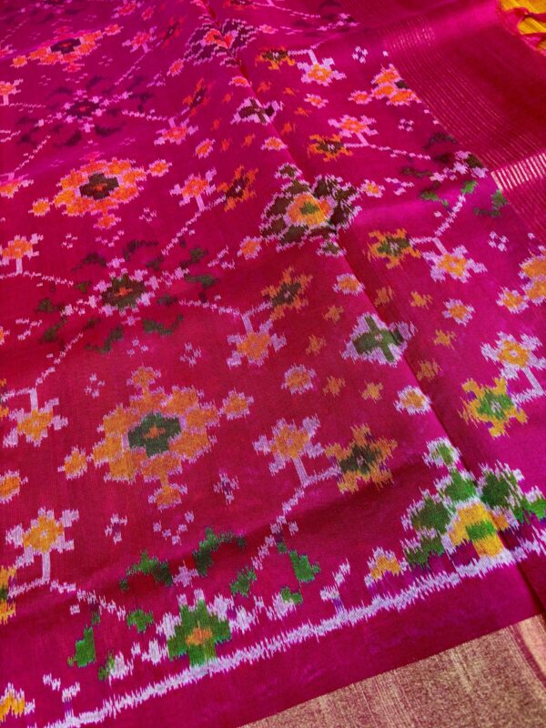 Dupion Handloom Ikkat - Image 3