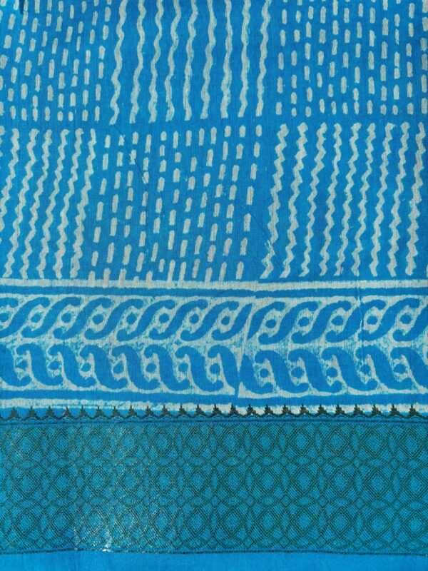 Art Silk Maheshwari Block Print - Image 2