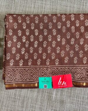 Art Silk Block Print