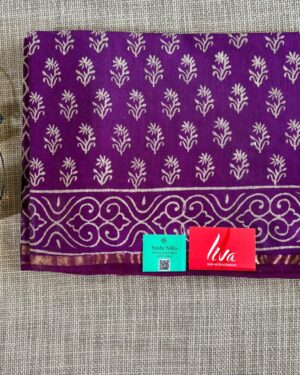 Art Silk Block Print