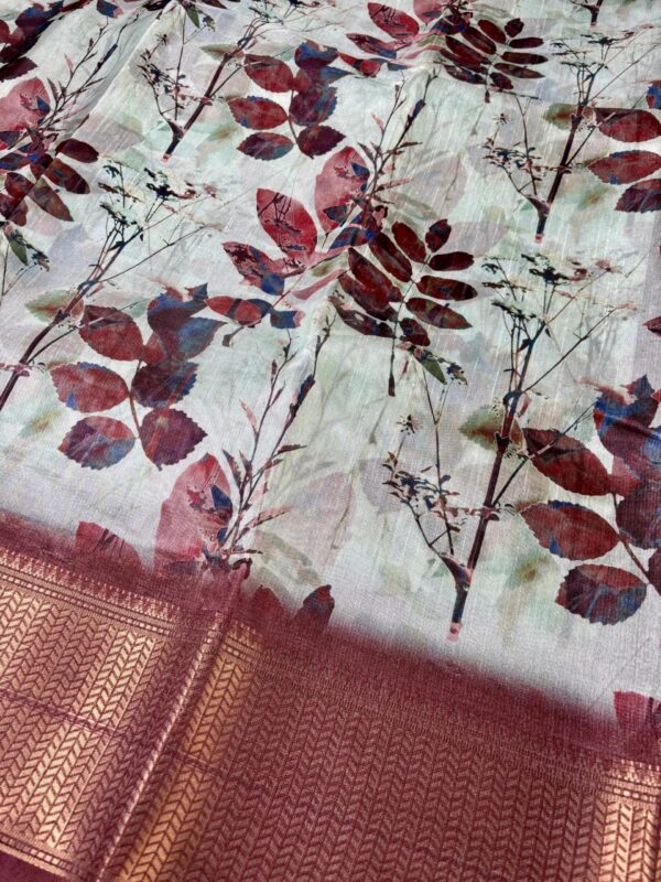 Dola Digital Print Saree - Image 2