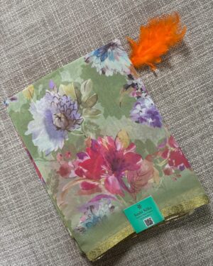 Crepe Flora Print