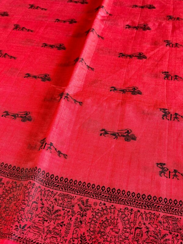 Kalamkari Tussar silk - Image 2