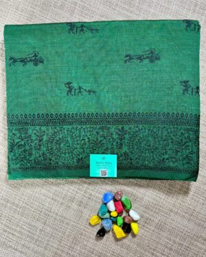 Kalamkari Tussar silk