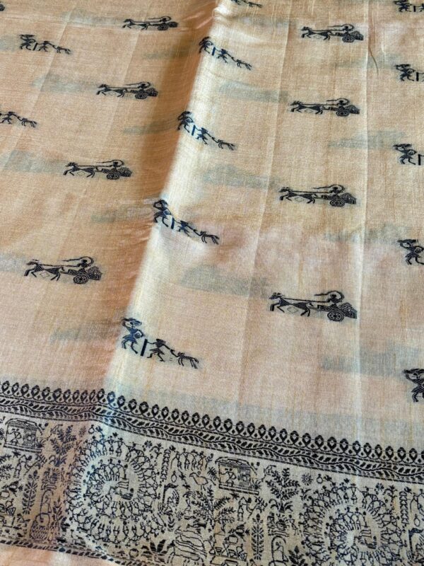 Kalamkari Tussar silk - Image 2