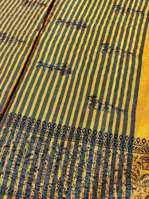 Kalamkari Tussar silk - Image 3