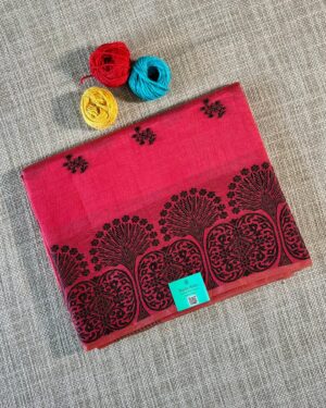 Kalamkari Tussar silk