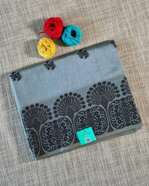 Kalamkari Tussar silk