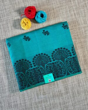 Kalamkari Tussar silk