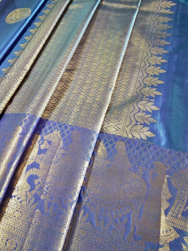 Semi Silk Self Butta Boarder - Image 3