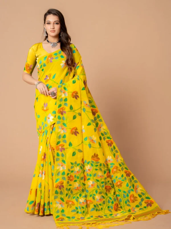 Karvaah Cotton Jamdani - Image 4