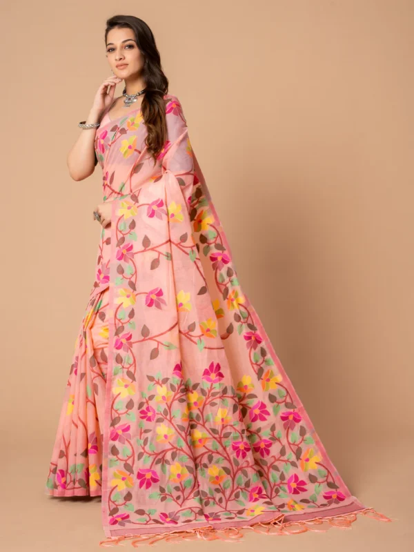 Karvaah Cotton Jamdani - Image 5
