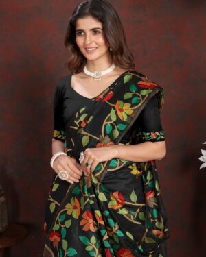 Karvaah Cotton Jamdani