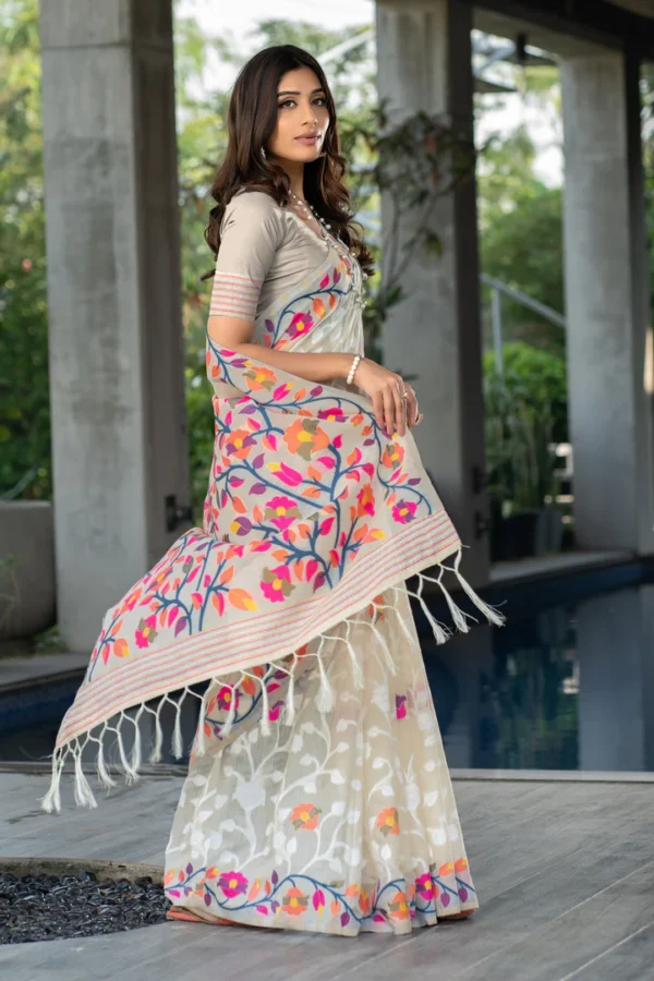 Ruhani Simply Cotton Jamdani - Image 2