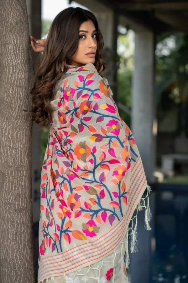 Ruhani Simply Cotton Jamdani - Image 4