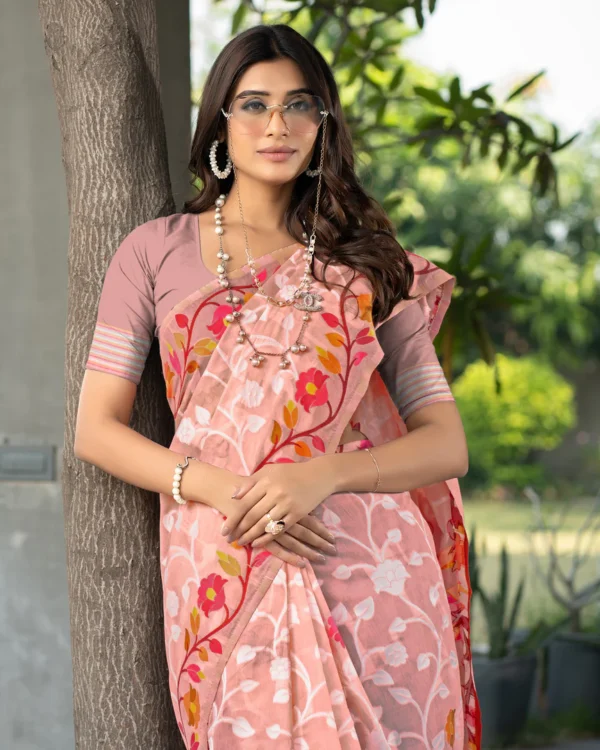 Ruhani Simply Cotton Jamdani - Image 4