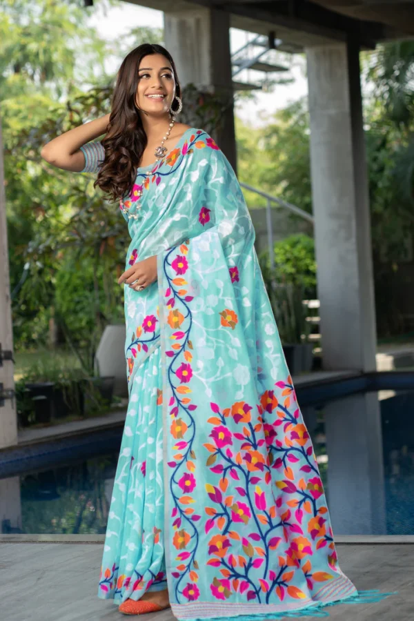 Ruhani Simply Cotton Jamdani - Image 5