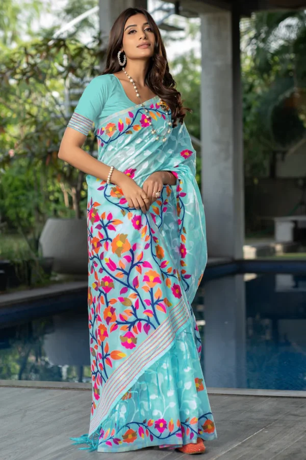 Ruhani Simply Cotton Jamdani - Image 4