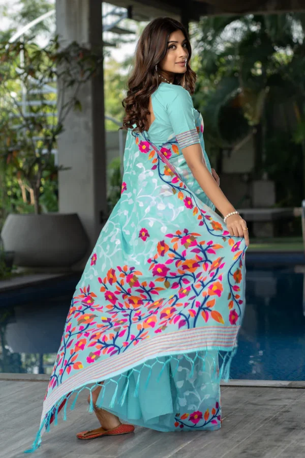 Ruhani Simply Cotton Jamdani - Image 3