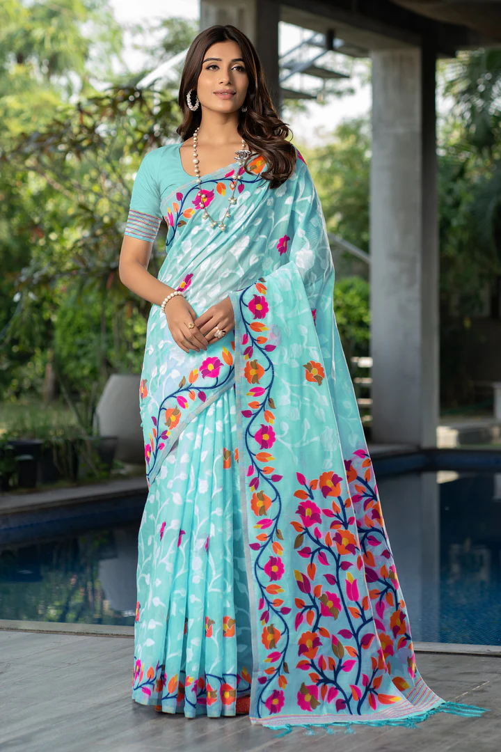 Ruhani Simply Cotton Jamdani