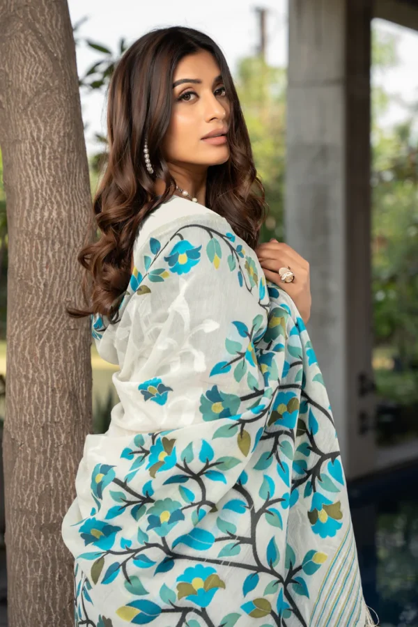 Ruhani Simply Cotton Jamdani - Image 5